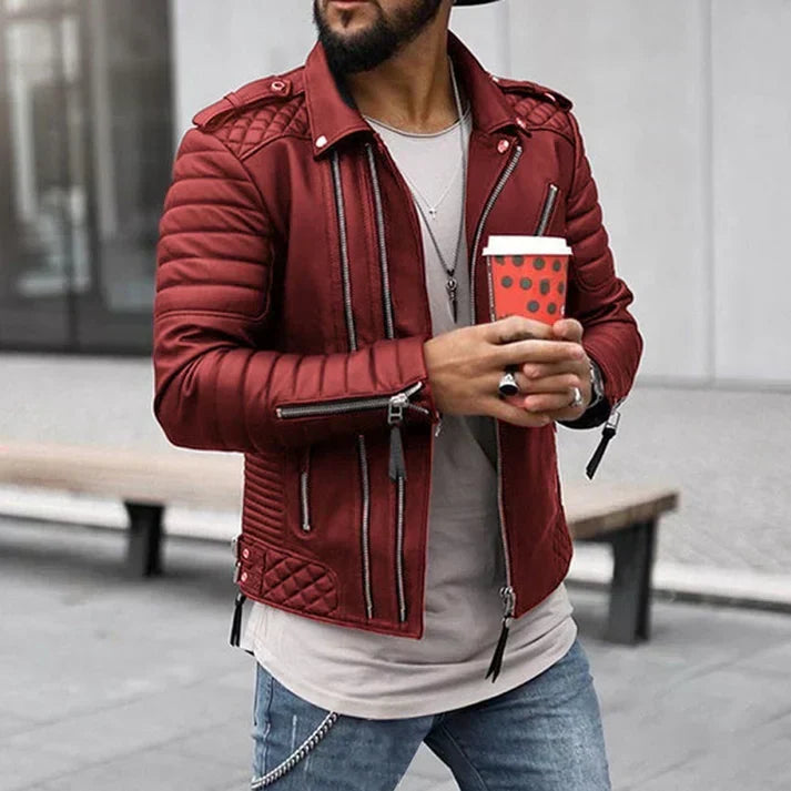 GR | Stylish leather jacket