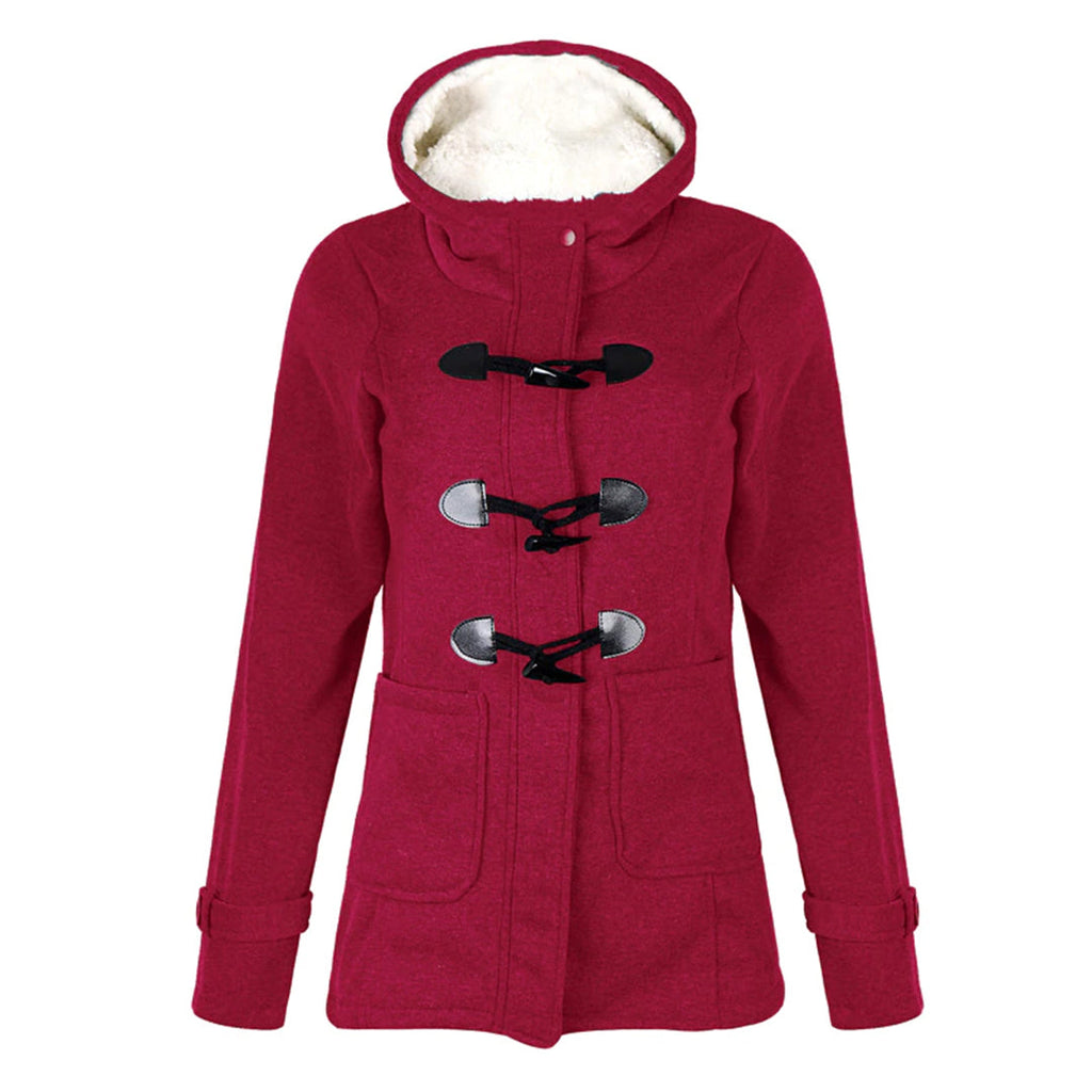 GR | Popular warm winter jacket with hood for women - Comfortable winter jacket