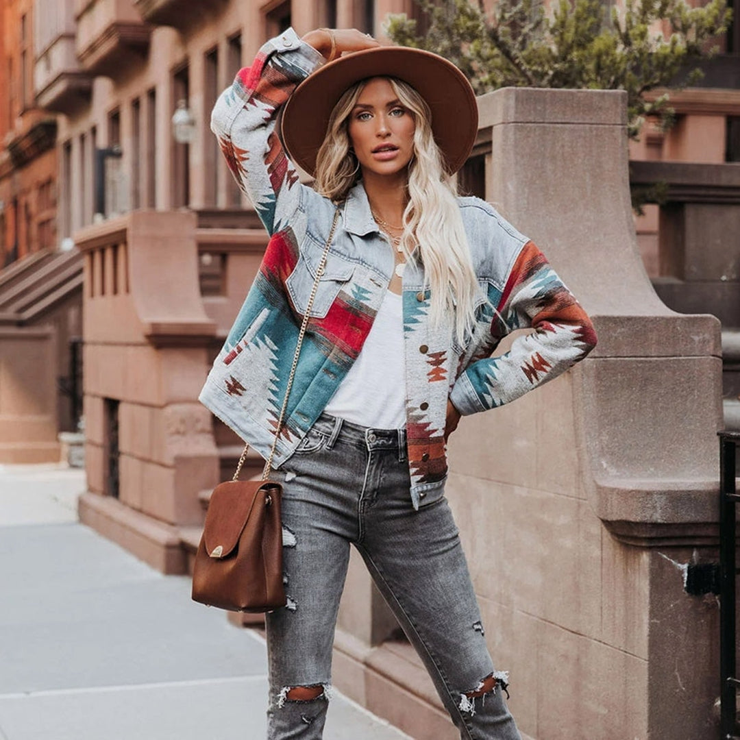 GR | Retro Denim Jacket for Women