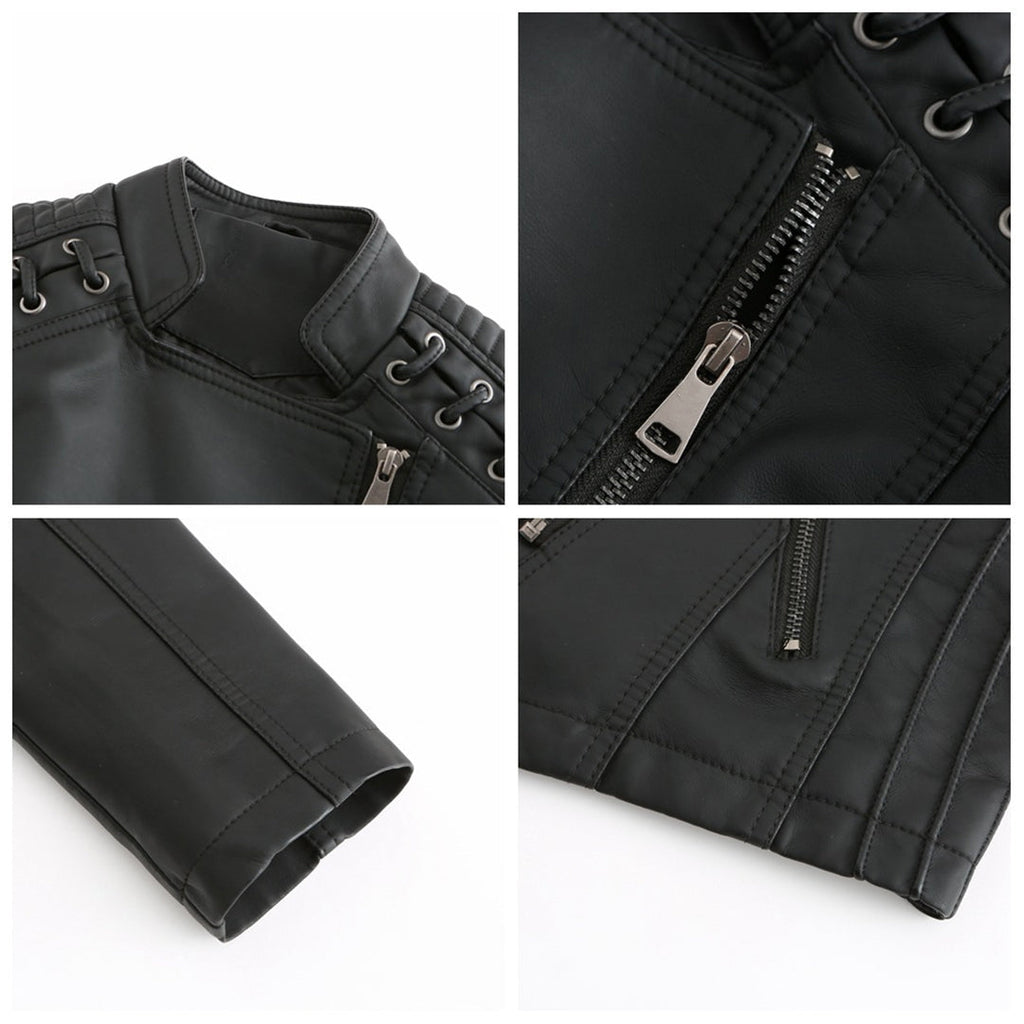 Marie™ - Stylish Leather Jacket