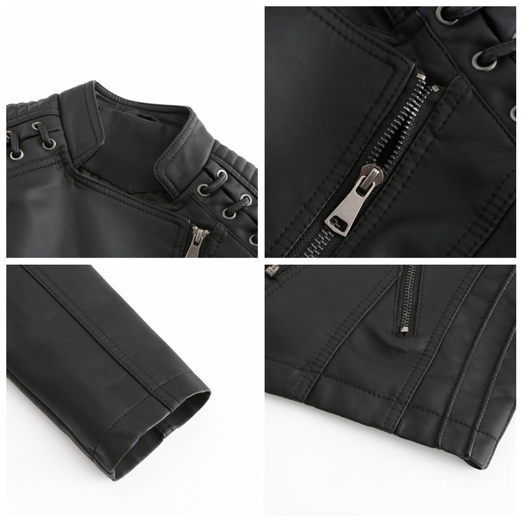 Marie™ - Stylish Leather Jacket