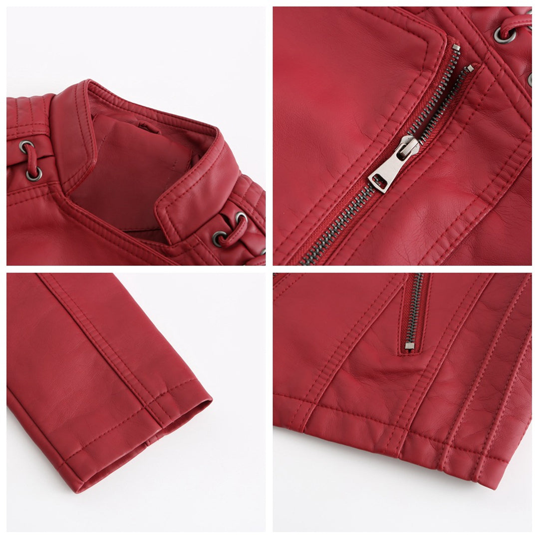 GR - fashionable leather jacket in premium quality