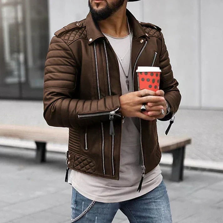 GR | Stylish leather jacket