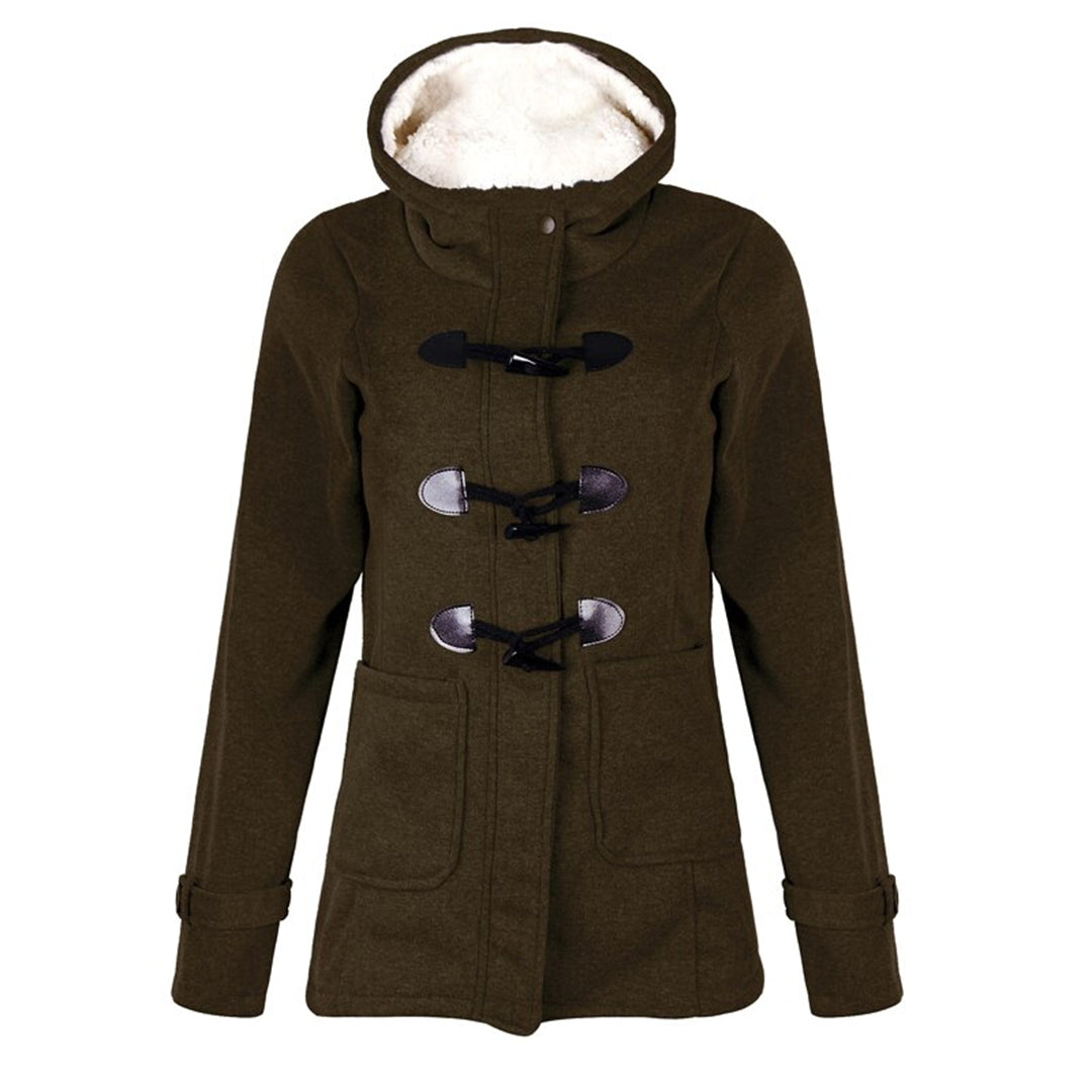 GR | Popular warm winter jacket with hood for women - Comfortable winter jacket