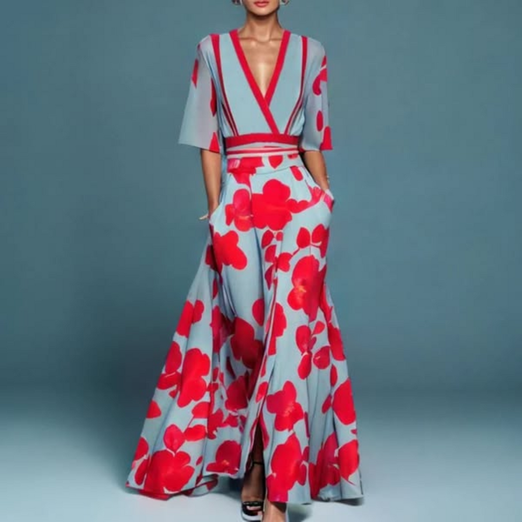 GR | Elegantes Blumenkleid