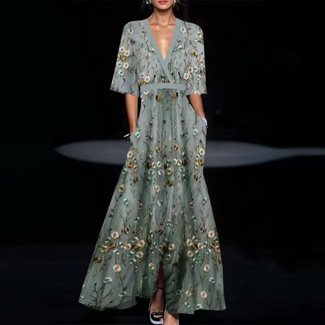 GR | Elegantes Blumenkleid