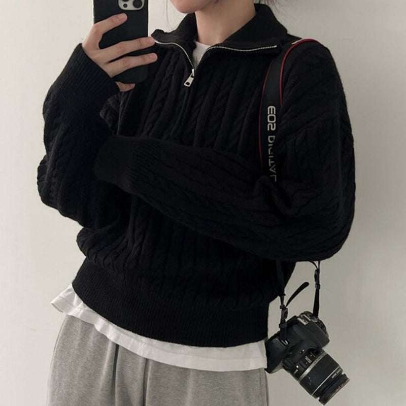 GR | Zip Pullover
