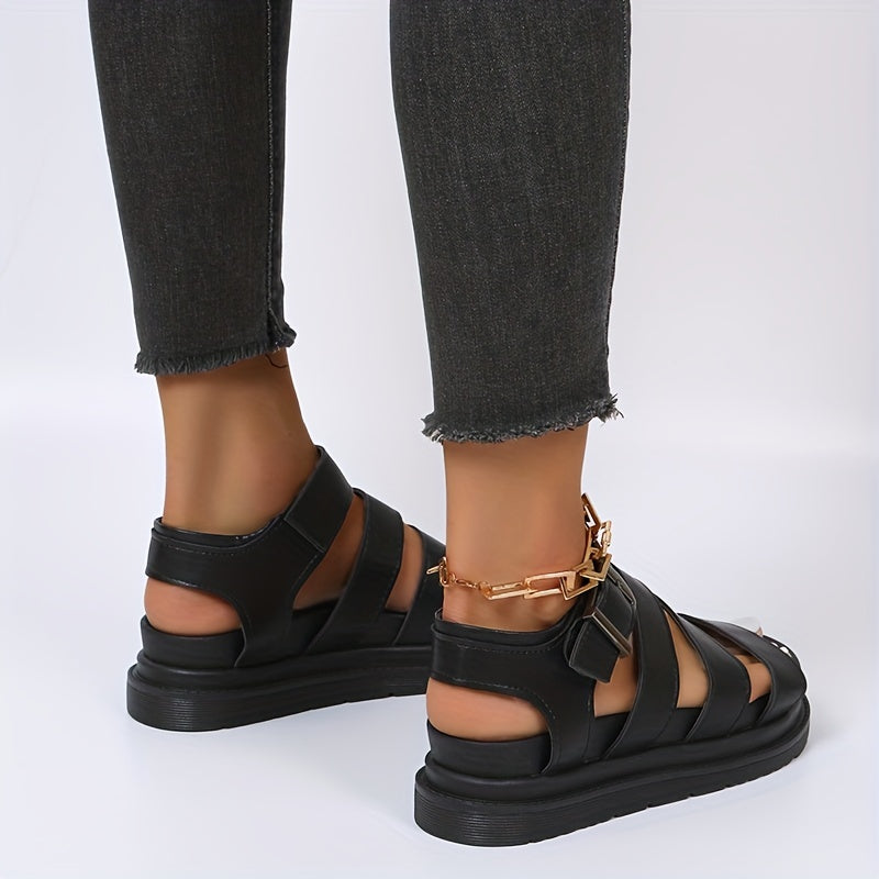 GR | Sandals with buckle straps