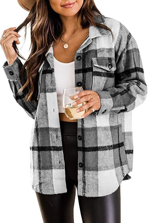 GR Checkered shirt with button placket