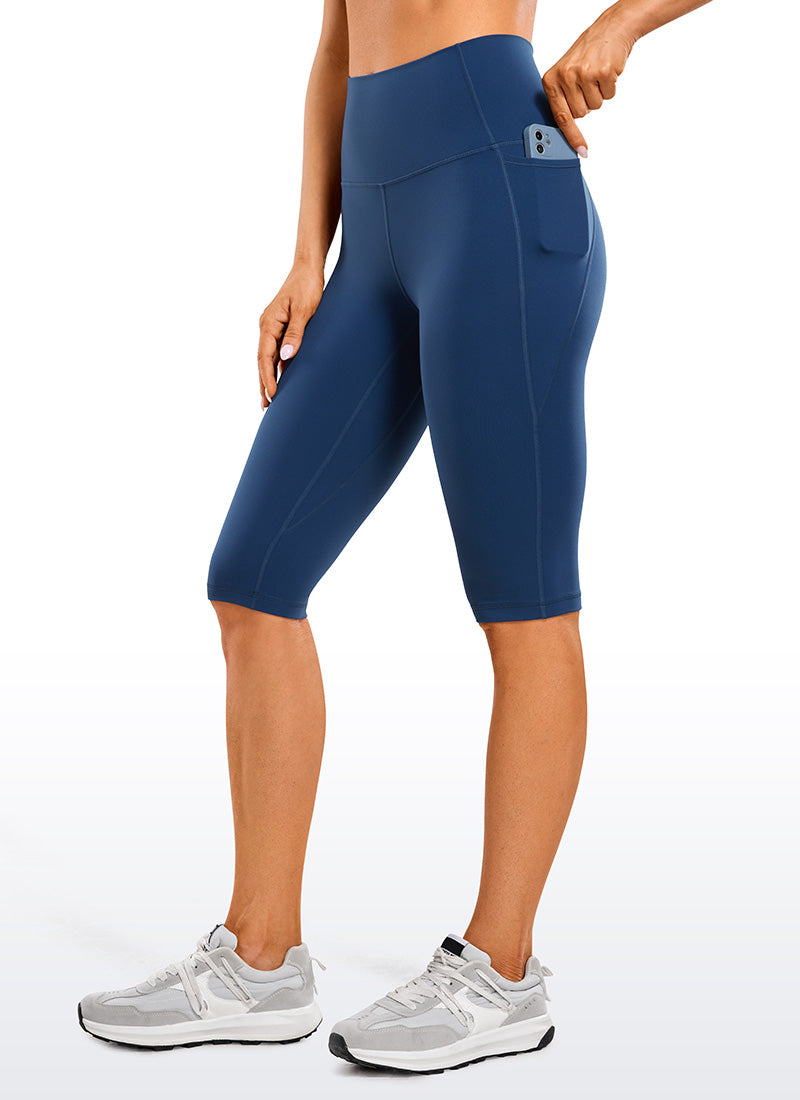 GR | Knee Length Pocket Capri Leggings 13''