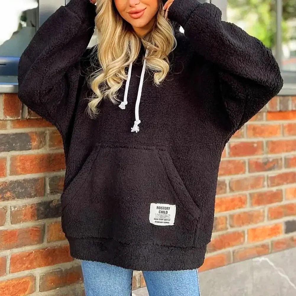 GR | Moderner Damen-Hoodie mit Plüsch