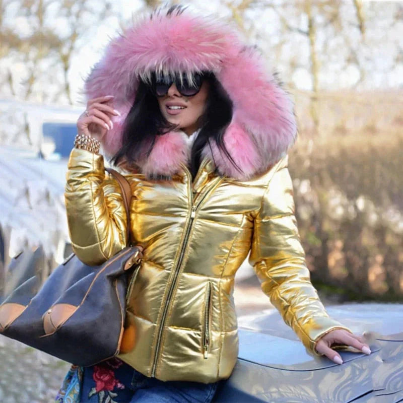 GR - Winter jacket with fur hood