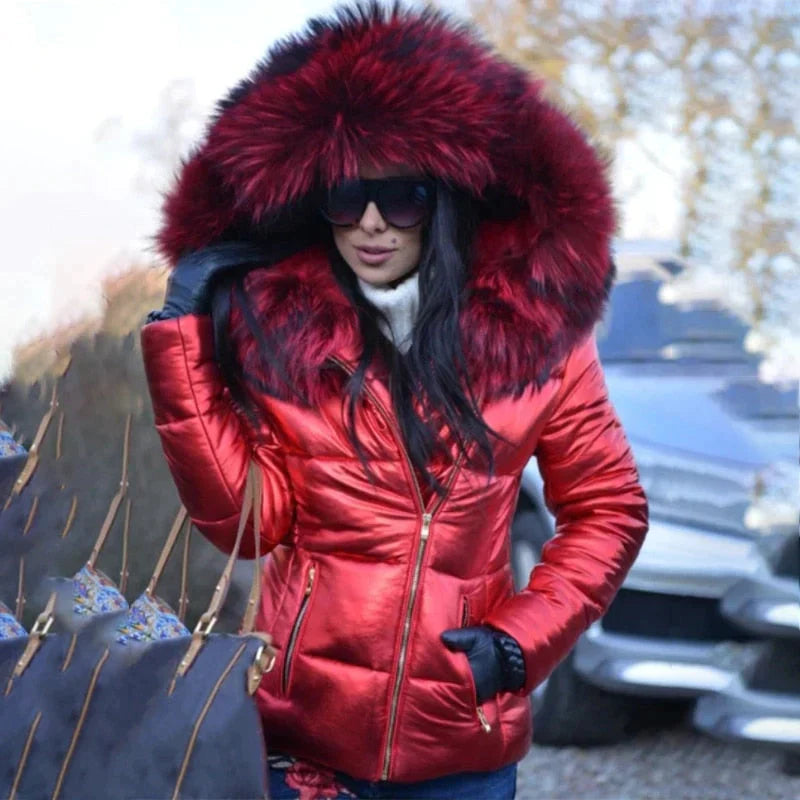 GR - Winter jacket with fur hood