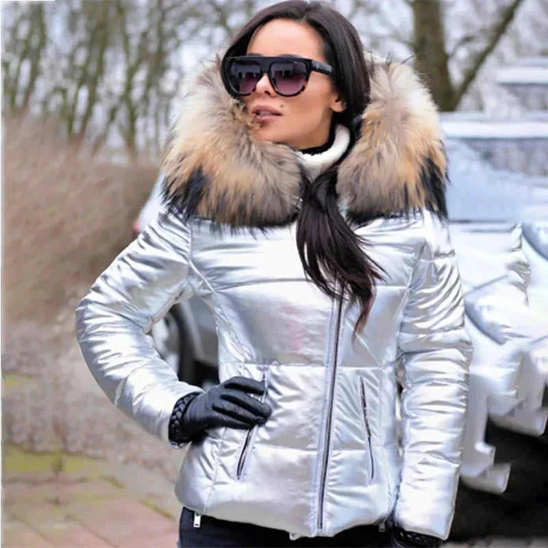 GR - Winter jacket with fur hood