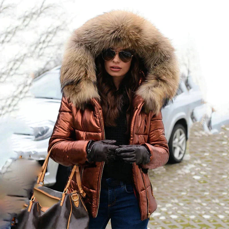 GR - Winter jacket with fur hood