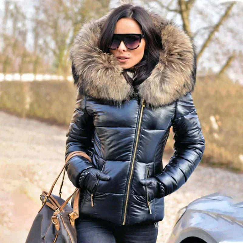 GR - Winter jacket with fur hood