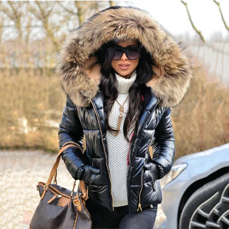 GR - Winter jacket with fur hood