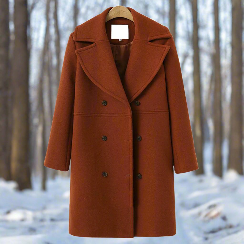 GR | Warm and Long Wool Trench Coat