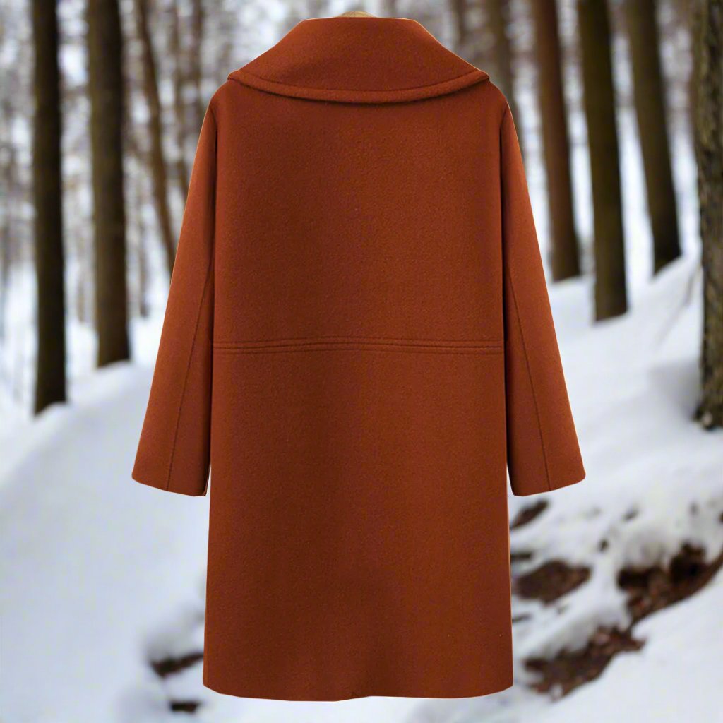 GR | Warm and Long Wool Trench Coat