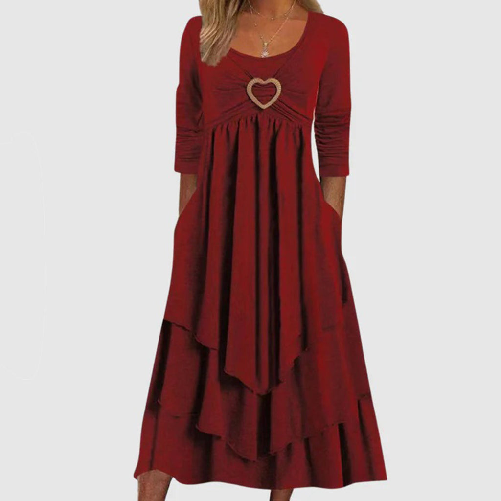 GR - Lässiges langes Kleid