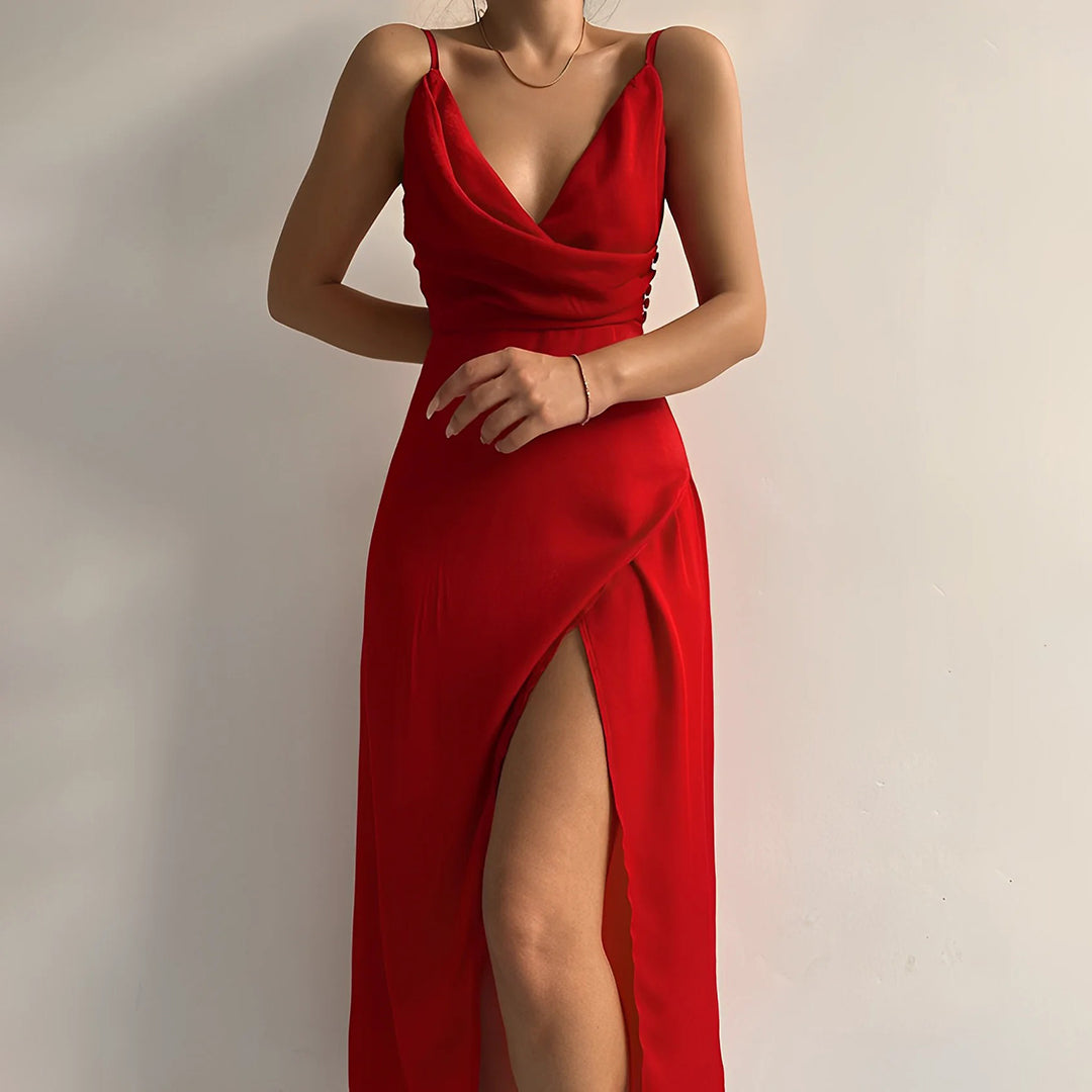 GR Ibiza Style satin summer dress