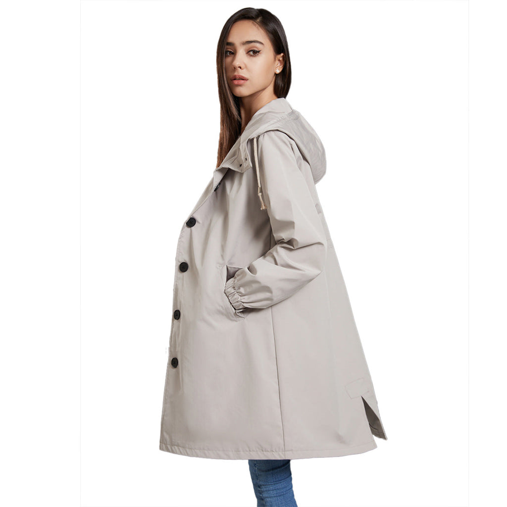 GR | Women's Waterproof Rain Jacket with Hood