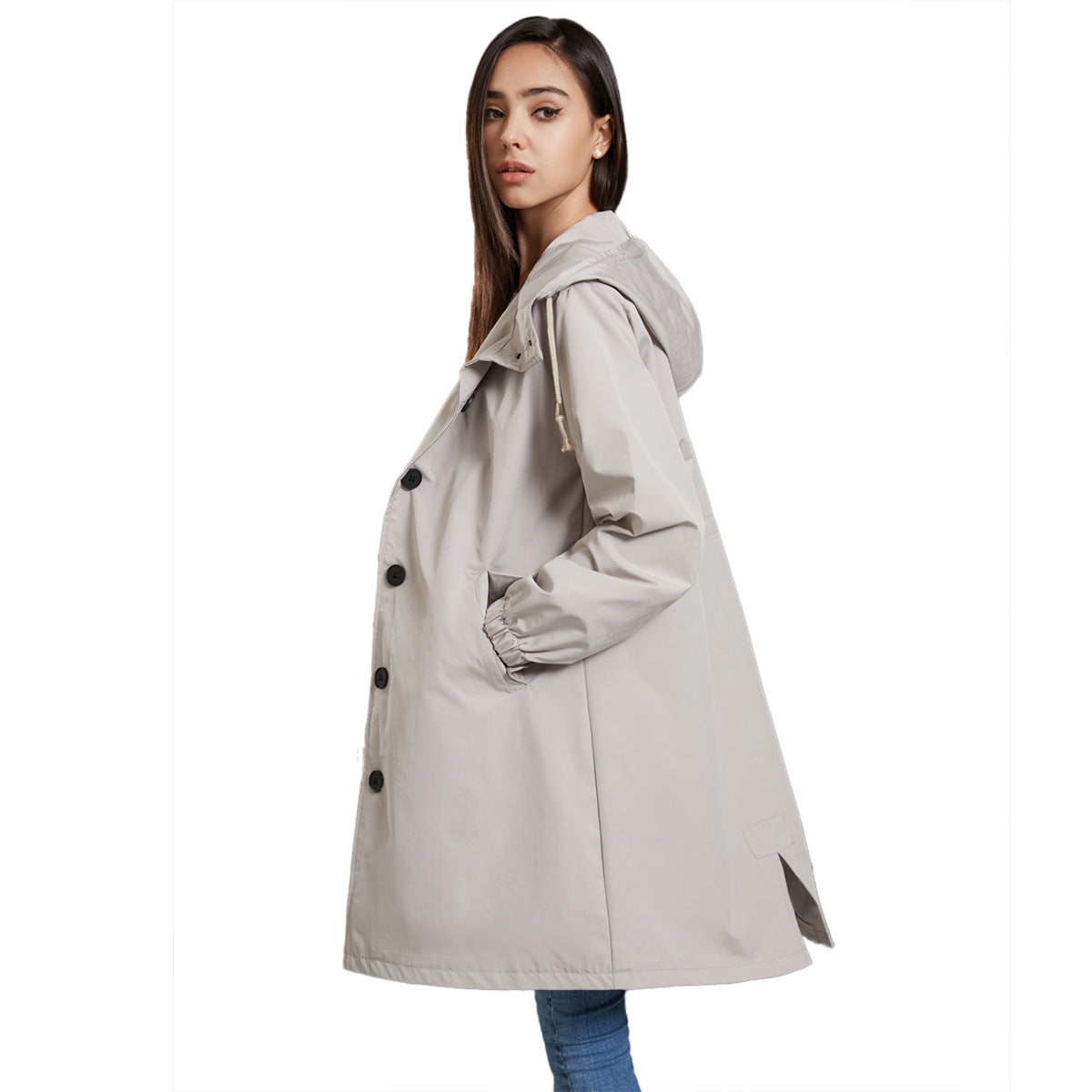 GR | Women's Waterproof Rain Jacket with Hood