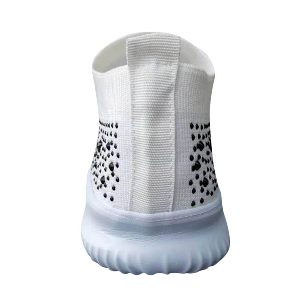 GR | Rhinestone Soft Sole Breathable Sneakers