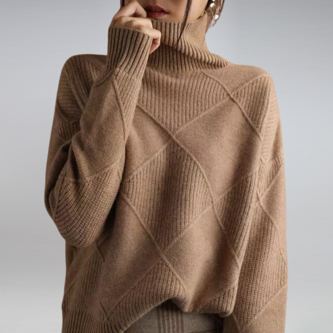 GR | lockere Passform Pullover Strickpullover Damen Strickwaren