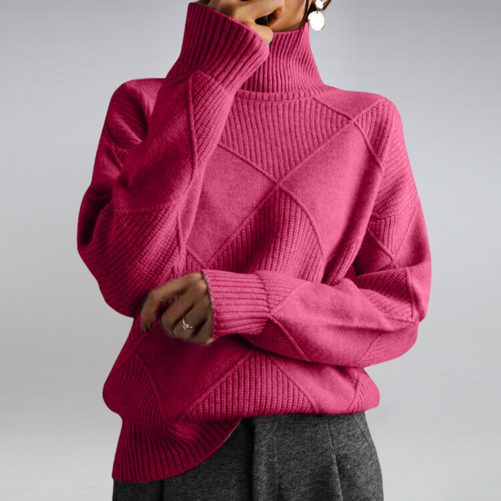 GR | lockere Passform Pullover Strickpullover Damen Strickwaren