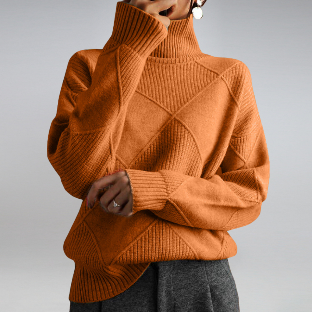 GR | lockere Passform Pullover Strickpullover Damen Strickwaren