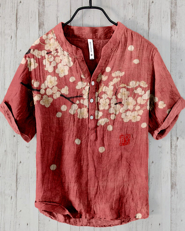 GR | Japanese shirt made of linen blend