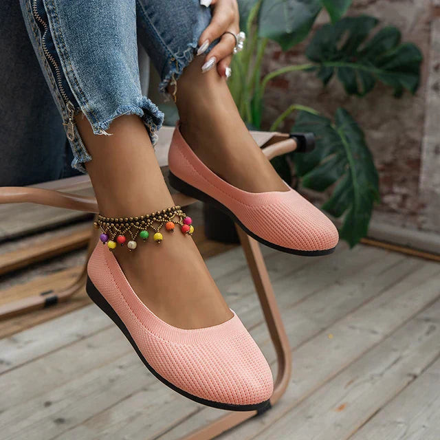 Veronica™ - Knitted ballet shoes for women