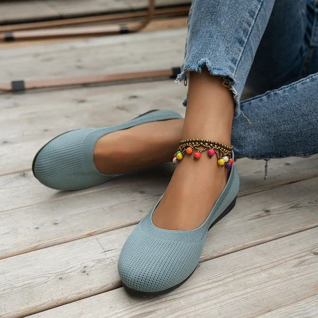Veronica™ - Knitted ballet shoes for women