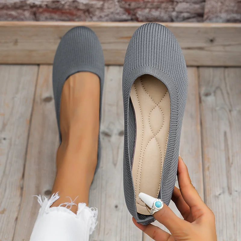 Veronica™ - Knitted ballet shoes for women