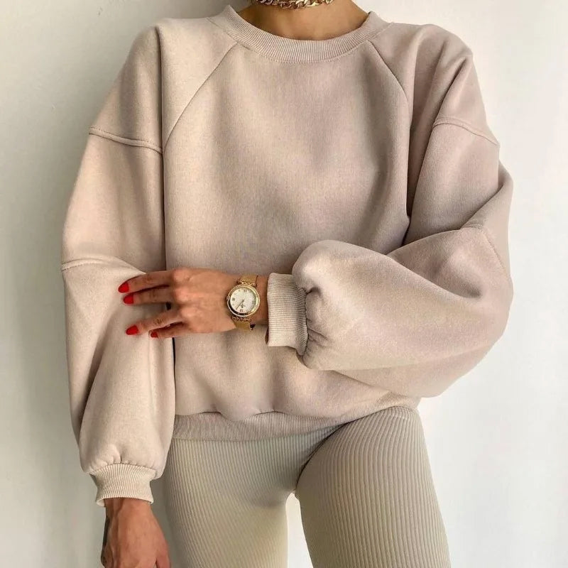 GR | Sweatshirt Für Lässige Raffinesse Und Alltägliche Leichtigkeit Für Frauen