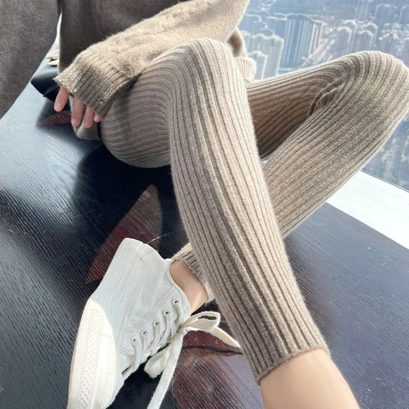 GR | Ribbed High-Waisted Leggings