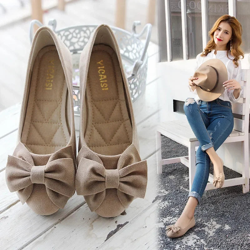 GR | Women's Comfortable & Stylish Casual Slippers with Bow