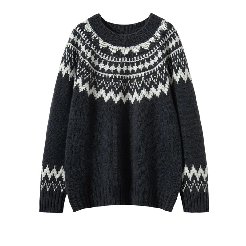GR | Rundhals Strickpullover