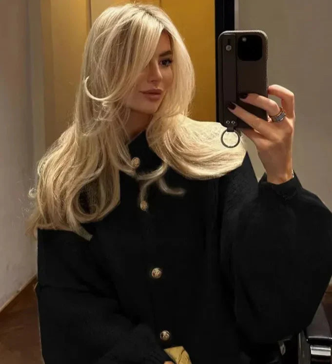 GR | Übergröße Strickjacke