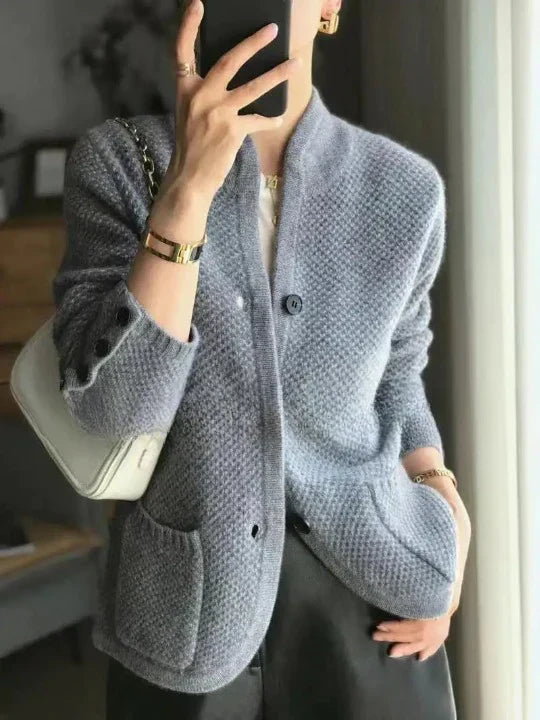 GR - Women's coat made of pure cashmere wool