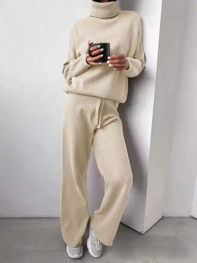 GR - Turtleneck Long Sleeve Knit Set