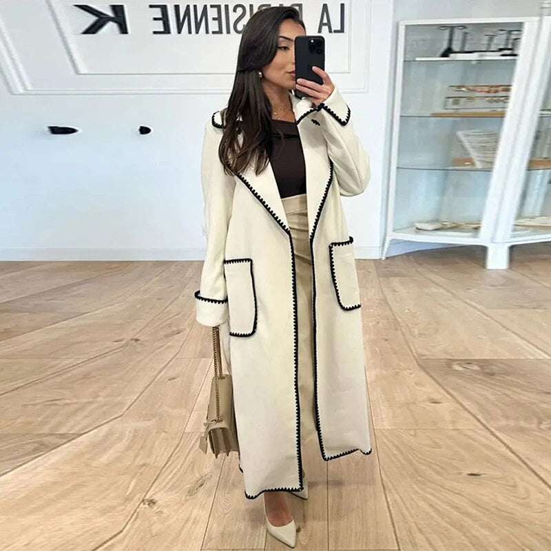 Long wool coat