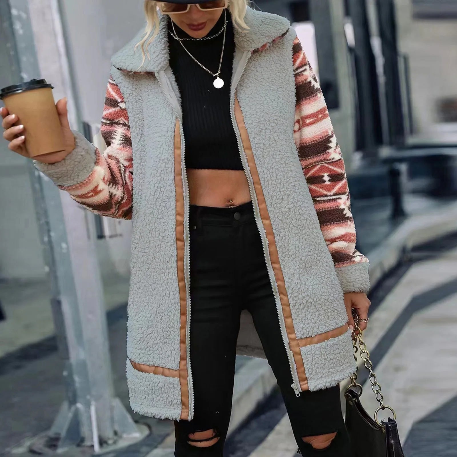 GR - Warm fur coat