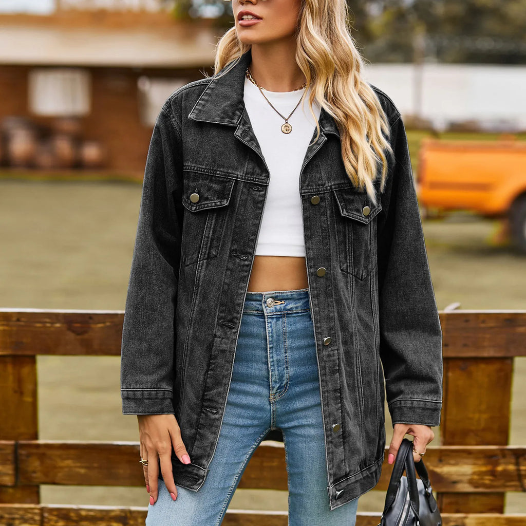 GR | Klassisch Elegante Jeansjacke