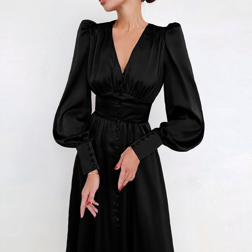 GR | Elegante Satinkleider