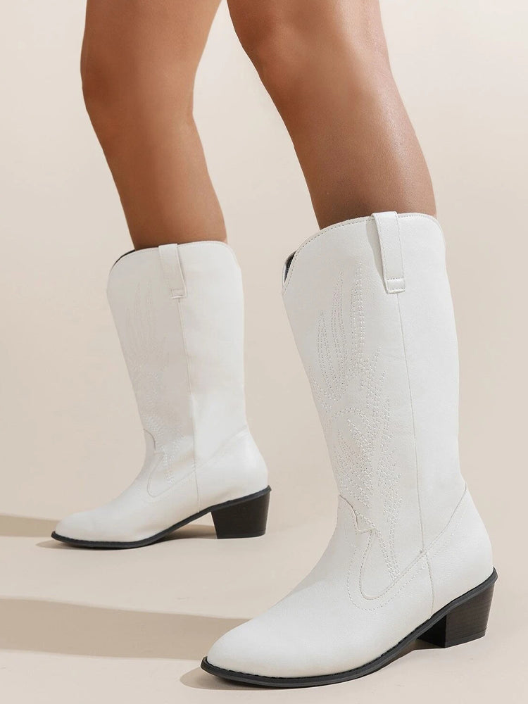GR Cowboy Boots | High-quality women's boots with boho print