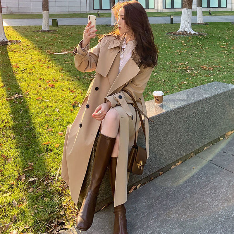Spring trench coat
