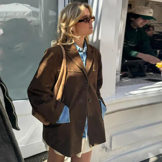GR | Retro Brown Women's Jacket