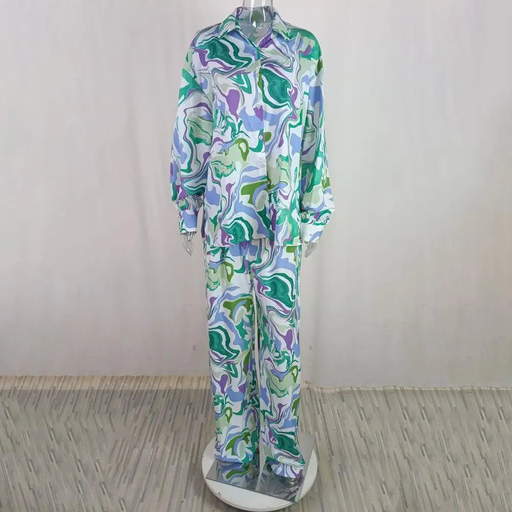 GR | Vibrant Printed Two-Piece Set